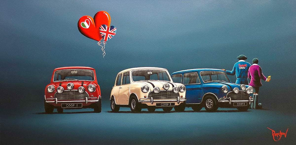 Doris, I've Got A Plan... - Original - SOLD by artist David Renshaw - Wyecliffe Galleries