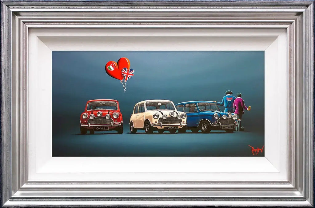 Doris, I've Got A Plan... - Original - SOLD by artist David Renshaw - Wyecliffe Galleries