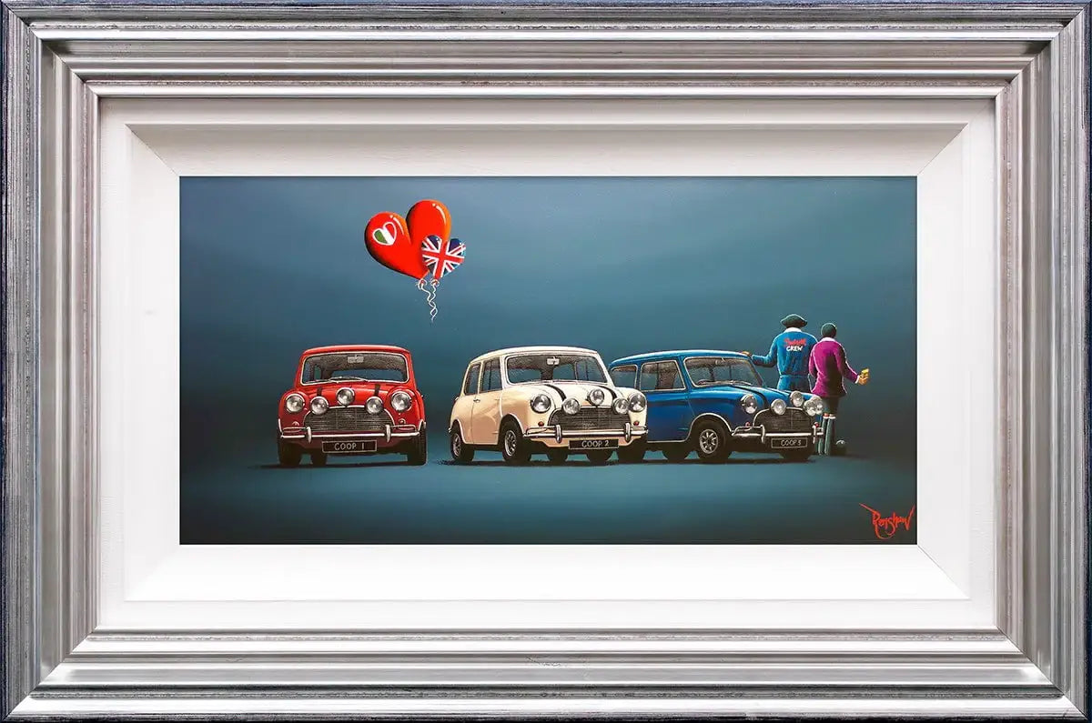 Doris, I've Got A Plan... - Original - SOLD by artist David Renshaw - Wyecliffe Galleries