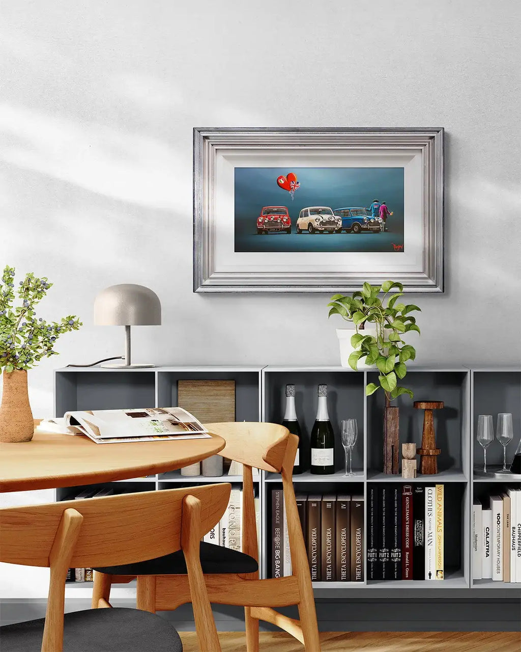 Doris, I've Got A Plan... - Original - SOLD by artist David Renshaw - Wyecliffe Galleries