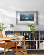 Doris, I've Got A Plan... - Original - SOLD by artist David Renshaw - Wyecliffe Galleries