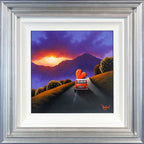 Driving With My Love - Original - SOLD by artist David Renshaw - Wyecliffe Galleries
