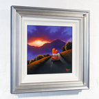 Driving With My Love - Original - SOLD by artist David Renshaw - Wyecliffe Galleries