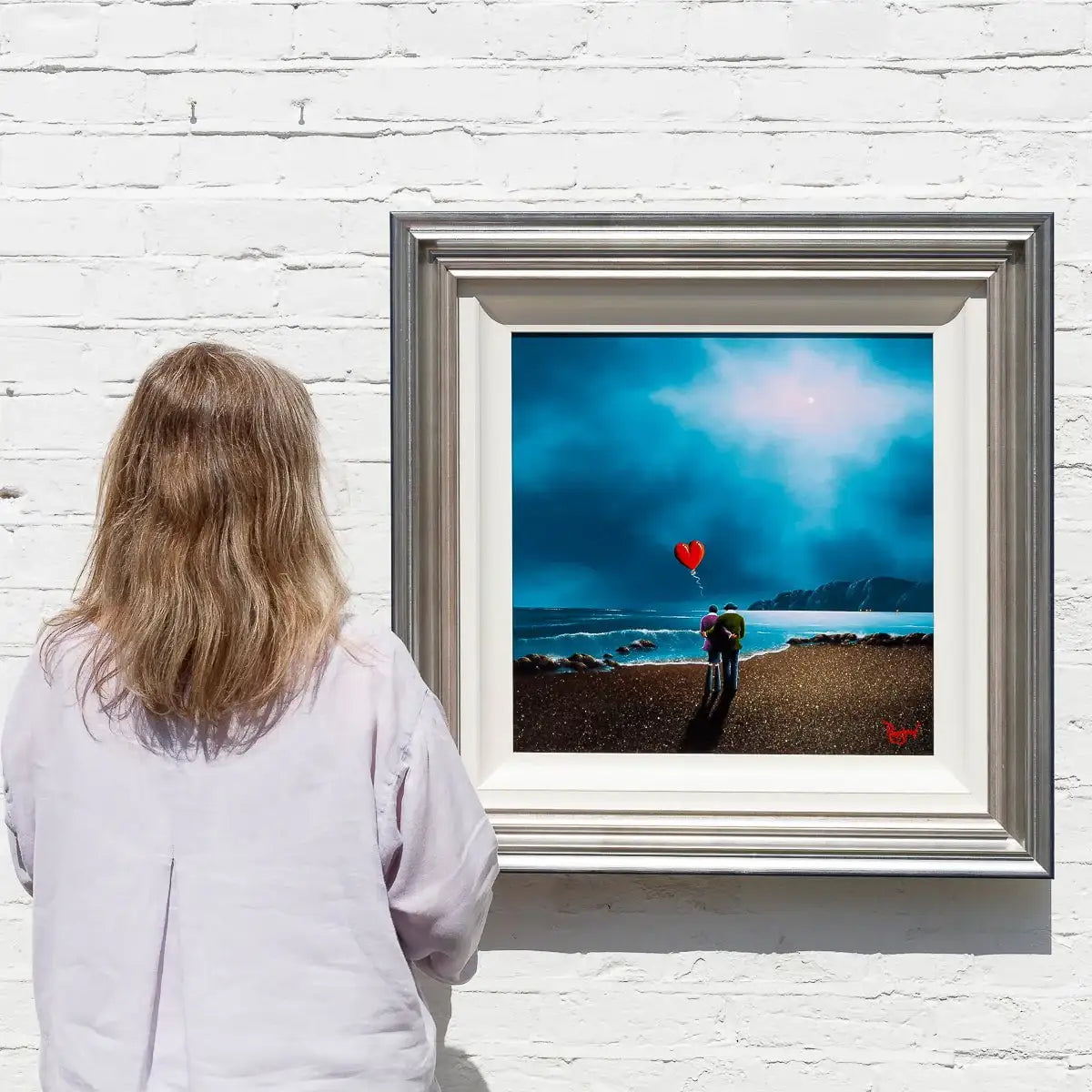 Ebb And Flow Of Our Love - Original - SOLD by artist David Renshaw - Wyecliffe Galleries