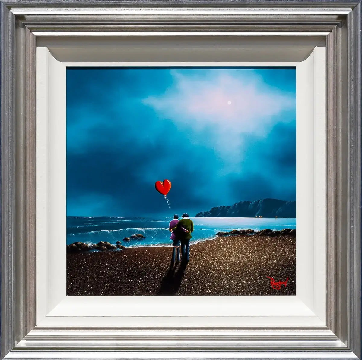 Ebb And Flow Of Our Love - Original - SOLD by artist David Renshaw - Wyecliffe Galleries