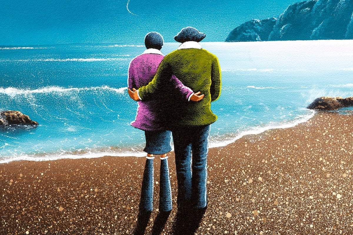 Ebb And Flow Of Our Love - Original - SOLD by artist David Renshaw - Wyecliffe Galleries