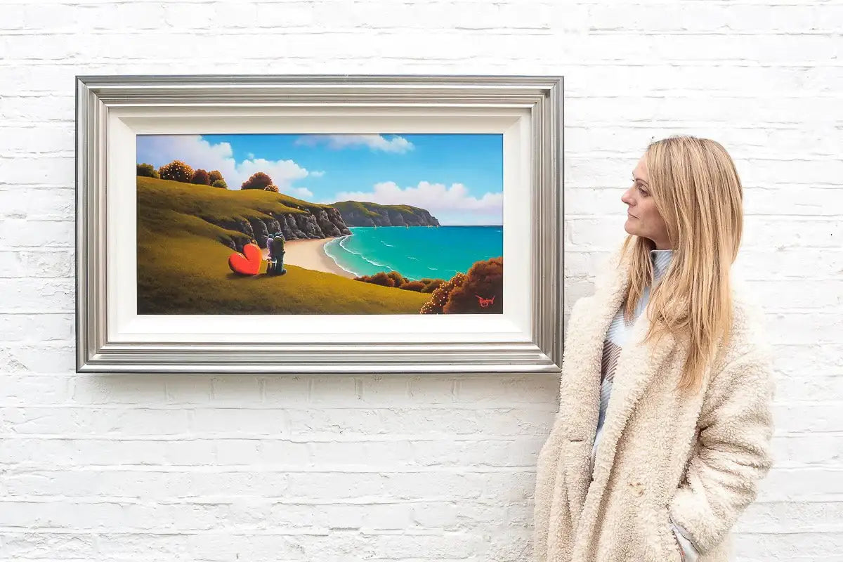 Ebbs And Flows Of Our Love - Original - SOLD by artist David Renshaw - Wyecliffe Galleries