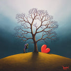 Embraced In Nature's Warm Hug - Original by artist David Renshaw - Wyecliffe Galleries