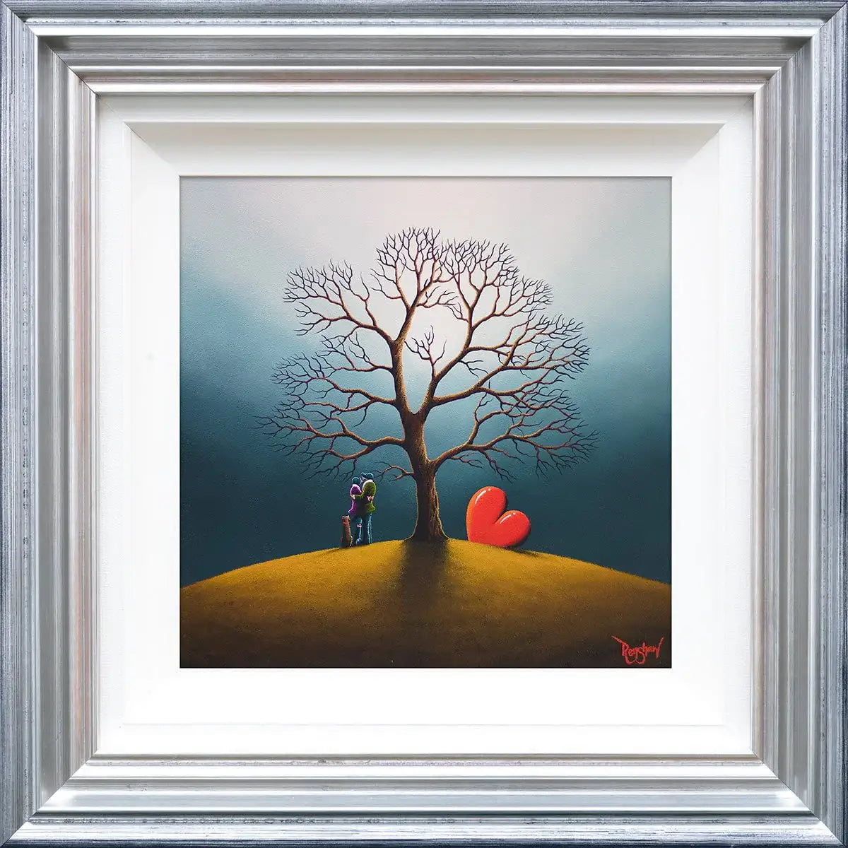 Embraced In Nature's Warm Hug - Original by artist David Renshaw - Wyecliffe Galleries