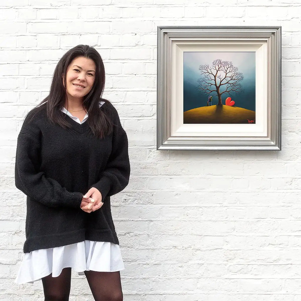 Embraced In Nature's Warm Hug - Original by artist David Renshaw - Wyecliffe Galleries