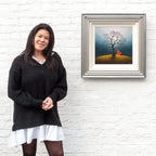 Embraced In Nature's Warm Hug - Original by artist David Renshaw - Wyecliffe Galleries