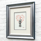 Embraced In Your Love - Original Sketch - SOLD by artist David Renshaw - Wyecliffe Galleries