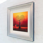 Embraced Within Nature's Love - Original - SOLD by artist David Renshaw - Wyecliffe Galleries