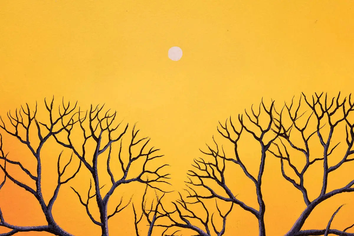 Embraced Within Nature's Love - Original - SOLD by artist David Renshaw - Wyecliffe Galleries