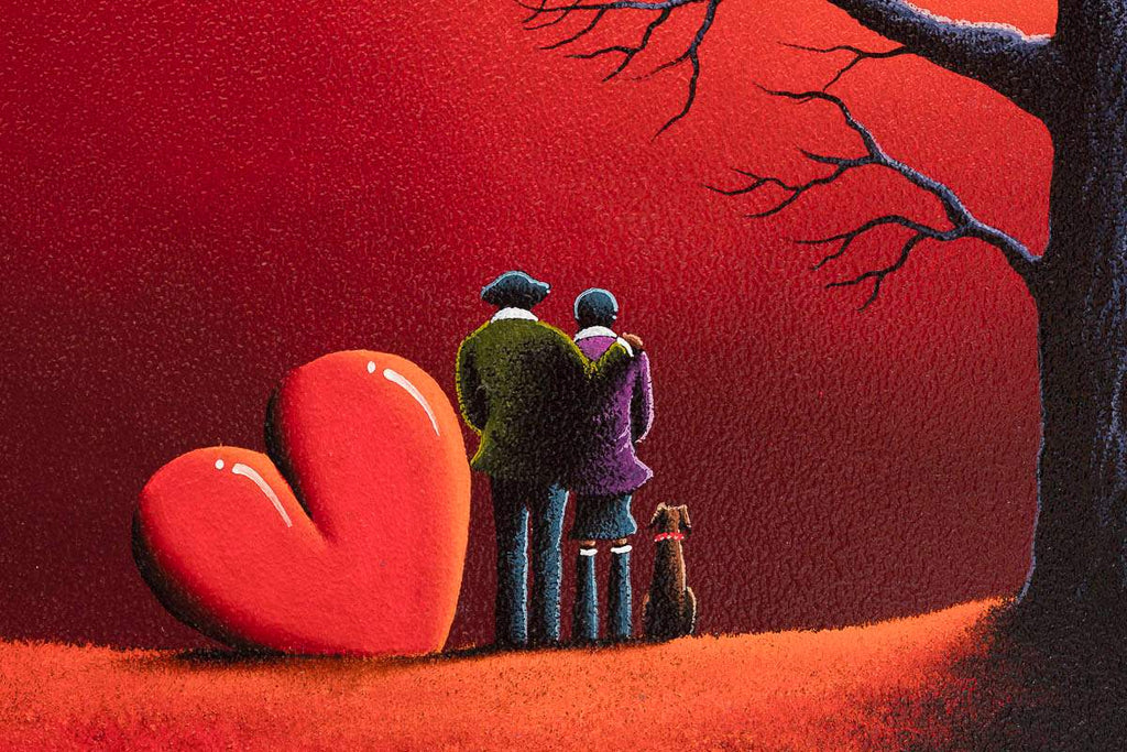 Embraced Within Nature's Love - Original - SOLD by artist David Renshaw - Wyecliffe Galleries