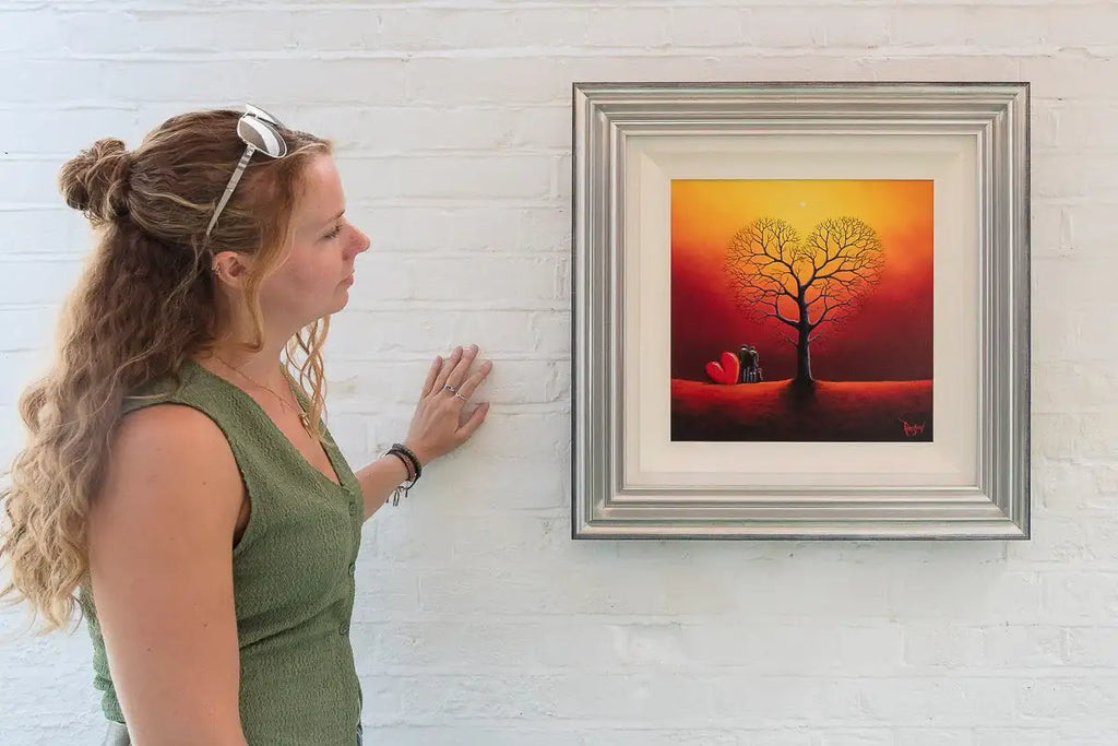 Embraced Within Nature's Love - Original - SOLD by artist David Renshaw - Wyecliffe Galleries