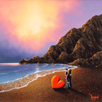 Embracing My Love - Original - SOLD by artist David Renshaw - Wyecliffe Galleries