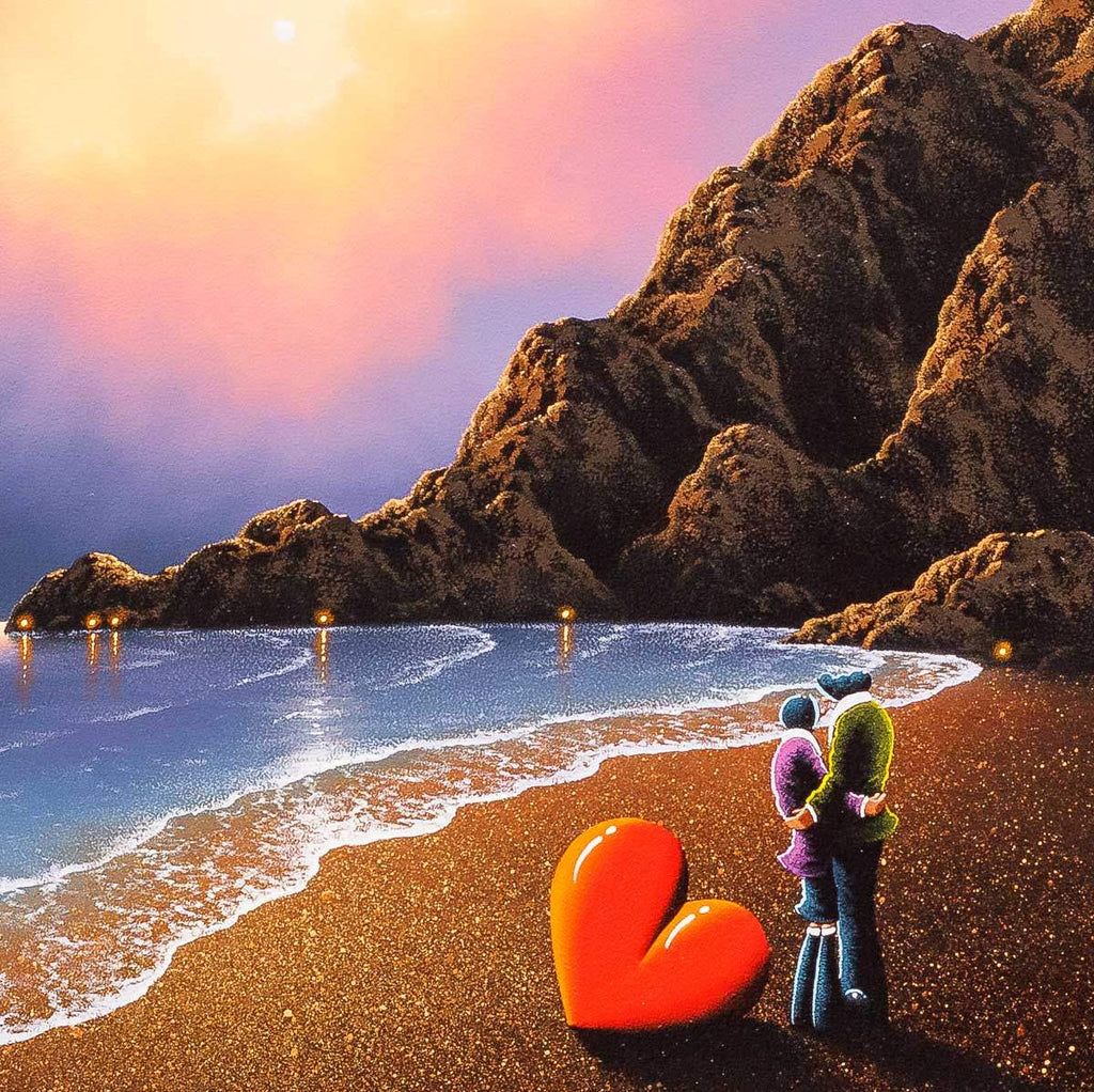 Embracing My Love - Original - SOLD by artist David Renshaw - Wyecliffe Galleries