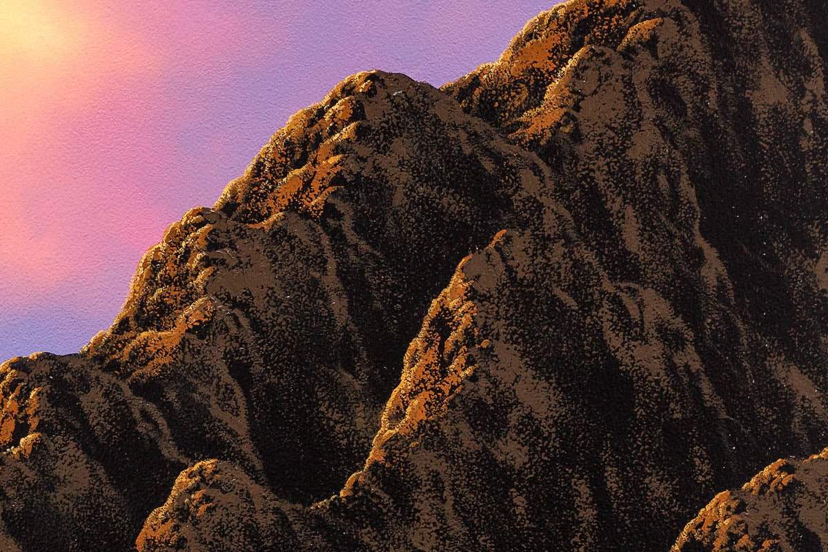 Embracing My Love - Original - SOLD by artist David Renshaw - Wyecliffe Galleries