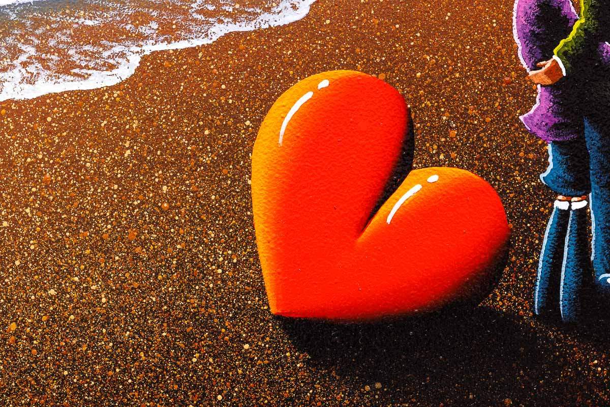 Embracing My Love - Original - SOLD by artist David Renshaw - Wyecliffe Galleries