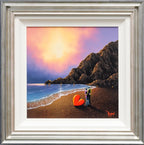 Embracing My Love - Original - SOLD by artist David Renshaw - Wyecliffe Galleries