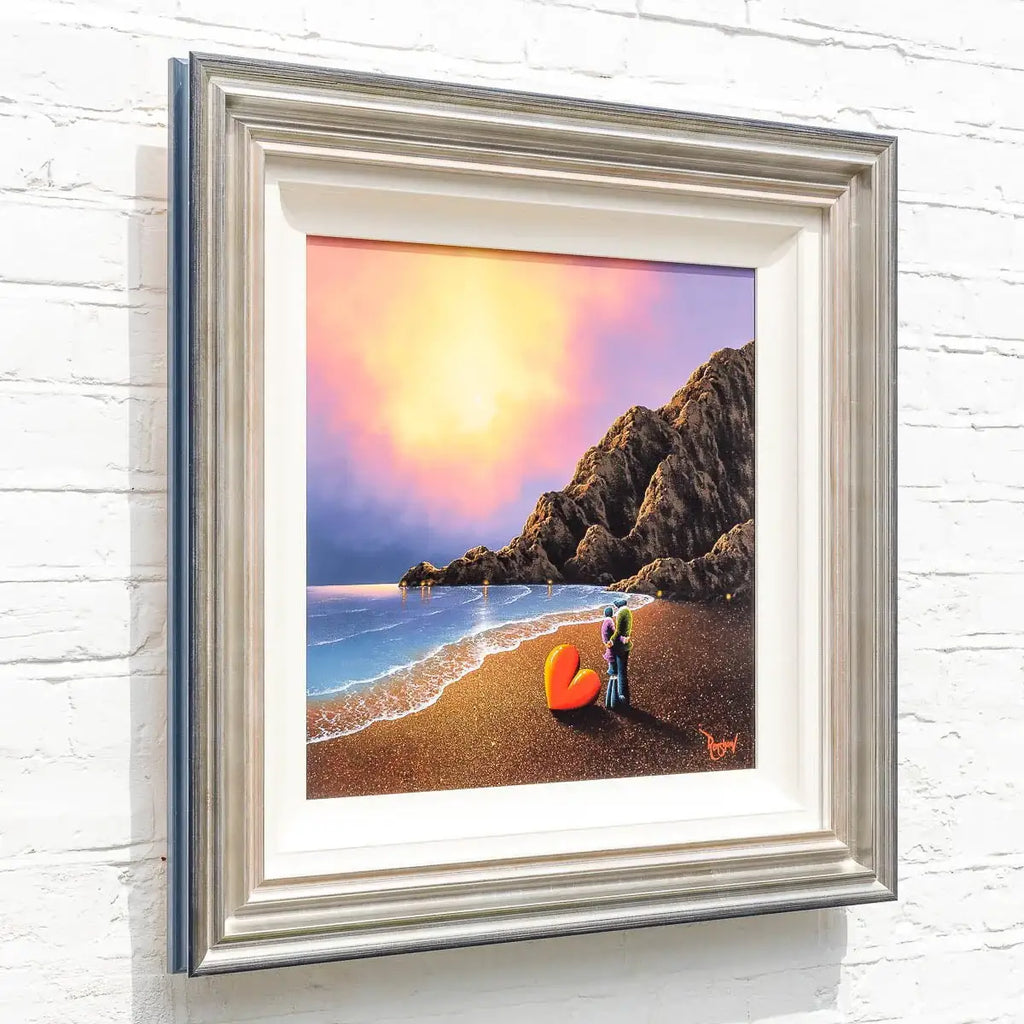 Embracing My Love - Original - SOLD by artist David Renshaw - Wyecliffe Galleries