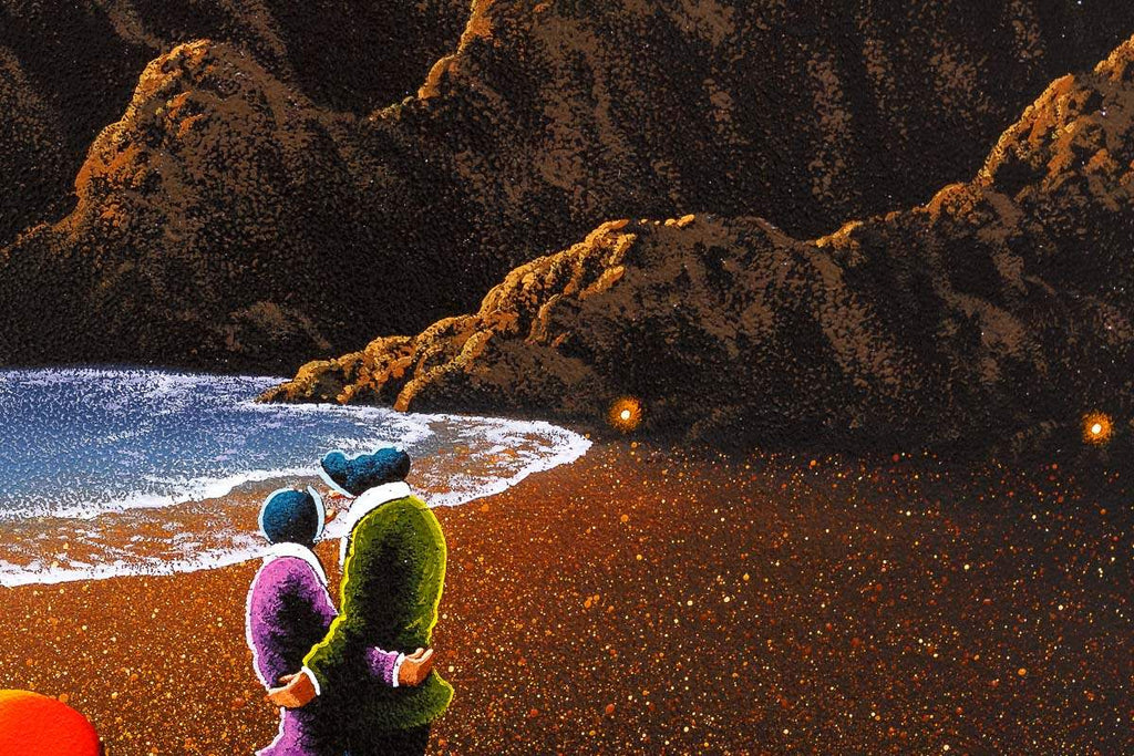 Embracing My Love - Original - SOLD by artist David Renshaw - Wyecliffe Galleries