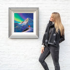 Embracing Nature's Grand Performance - Original - SOLD by artist David Renshaw - Wyecliffe Galleries