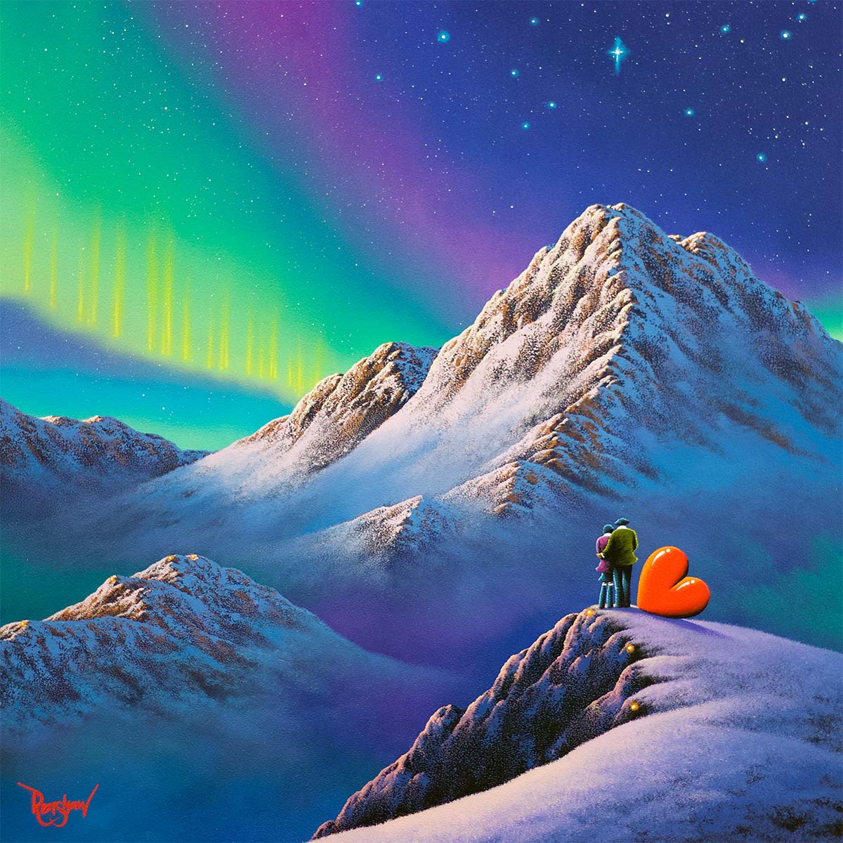 Embracing Nature&#39;s Grand Performance - Original - SOLD David Renshaw Original