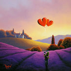 Embracing Our Love - Original - SOLD by artist David Renshaw - Wyecliffe Galleries