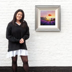 Embracing Our Love - Original - SOLD by artist David Renshaw - Wyecliffe Galleries