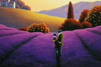 Embracing Our Love - Original - SOLD by artist David Renshaw - Wyecliffe Galleries