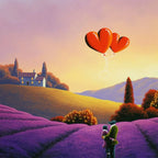 Embracing Our Love - Original - SOLD by artist David Renshaw - Wyecliffe Galleries