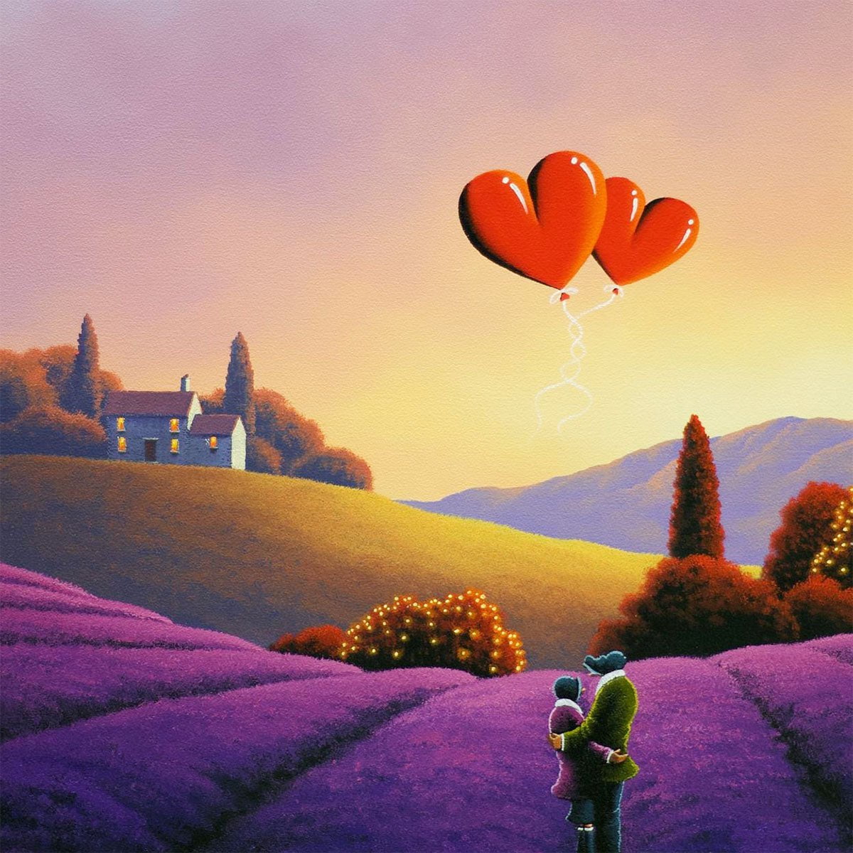 Embracing Our Love - Original - SOLD David Renshaw Original