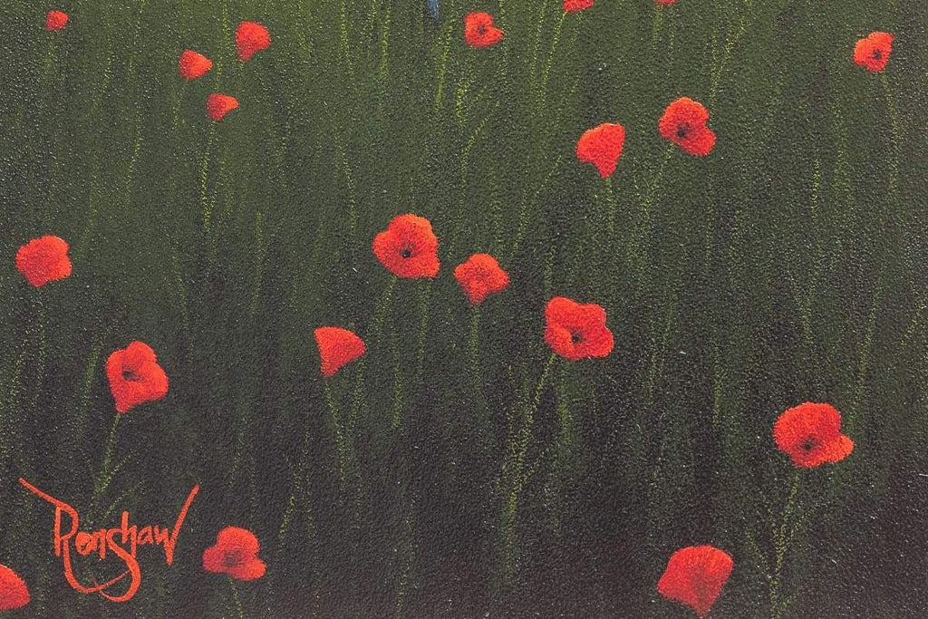 Embracing The Moment - Original - SOLD by artist David Renshaw - Wyecliffe Galleries