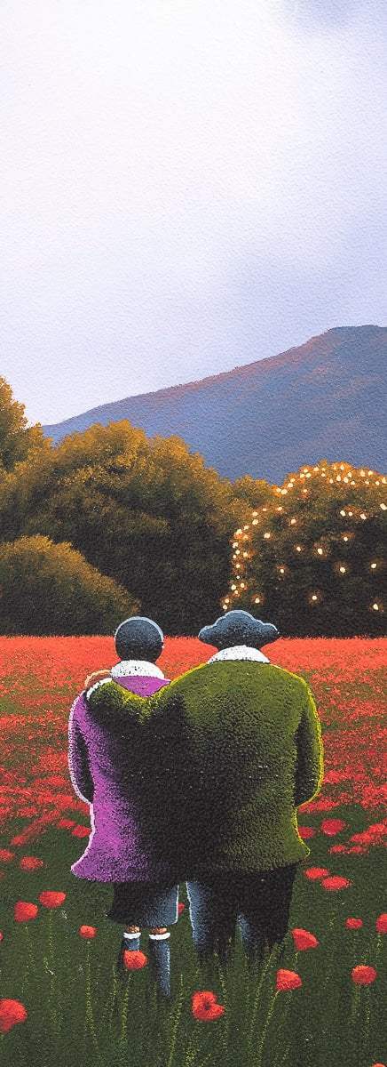 Embracing The Moment - Original - SOLD by artist David Renshaw - Wyecliffe Galleries