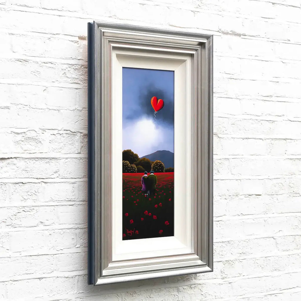 Embracing The Moment - Original - SOLD by artist David Renshaw - Wyecliffe Galleries