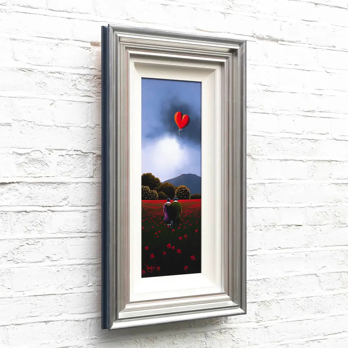 Embracing The Moment - Original - SOLD by artist David Renshaw - Wyecliffe Galleries