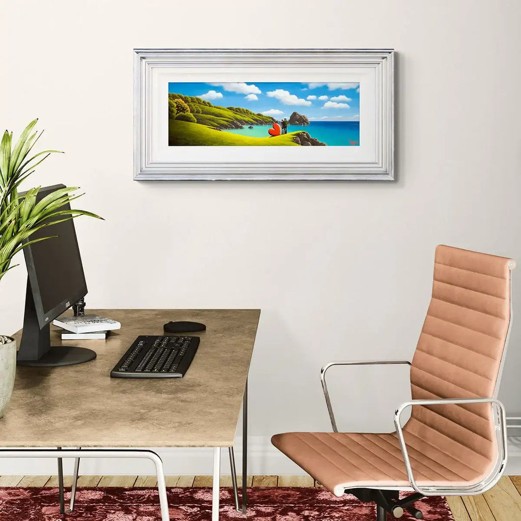 Eternal Shorelines - Original - SOLD by artist David Renshaw - Wyecliffe Galleries