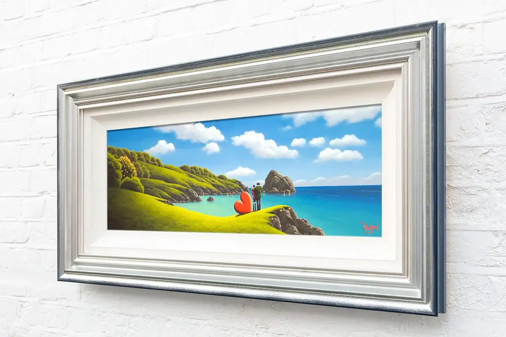Eternal Shorelines - Original - SOLD by artist David Renshaw - Wyecliffe Galleries