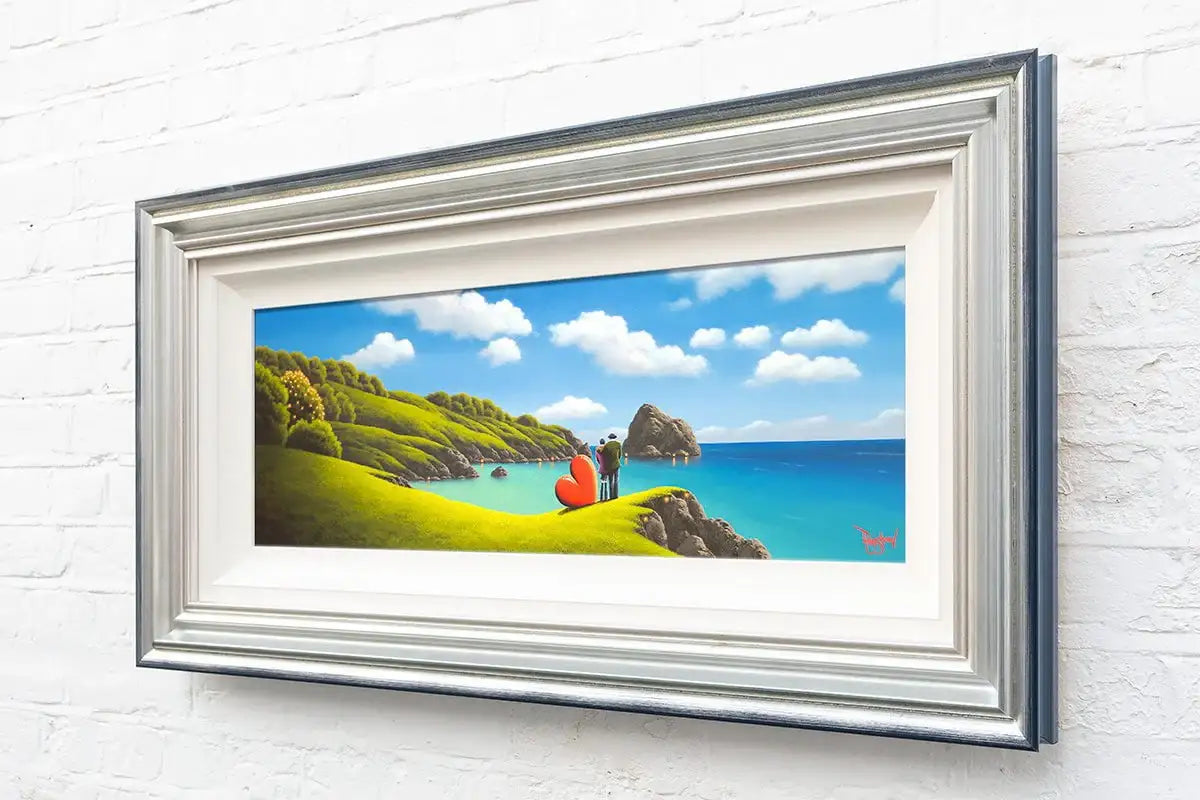 Eternal Shorelines - Original - SOLD by artist David Renshaw - Wyecliffe Galleries