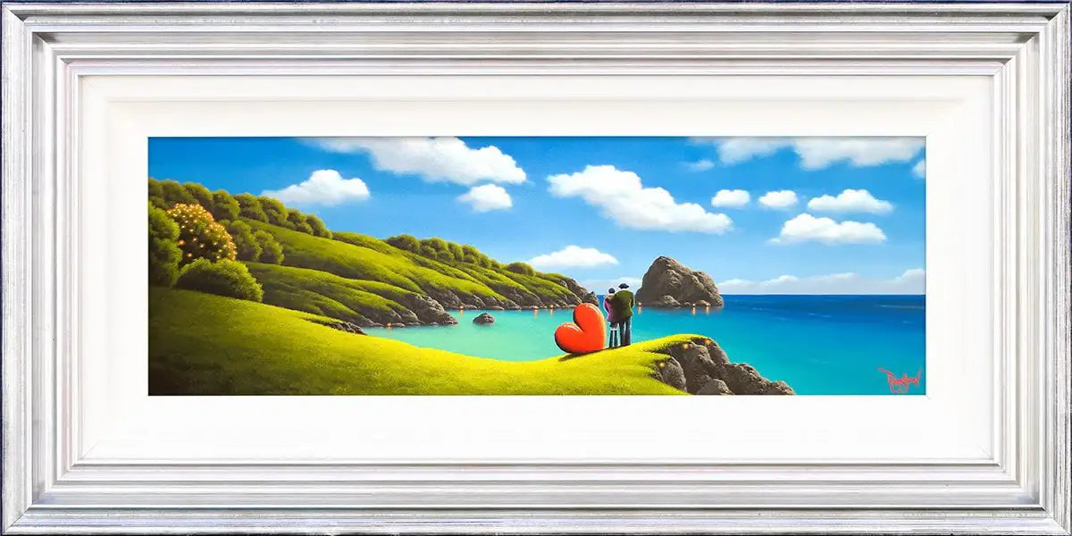 Eternal Shorelines - Original - SOLD by artist David Renshaw - Wyecliffe Galleries