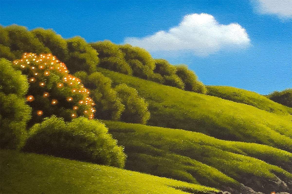 Eternal Shorelines - Original - SOLD by artist David Renshaw - Wyecliffe Galleries