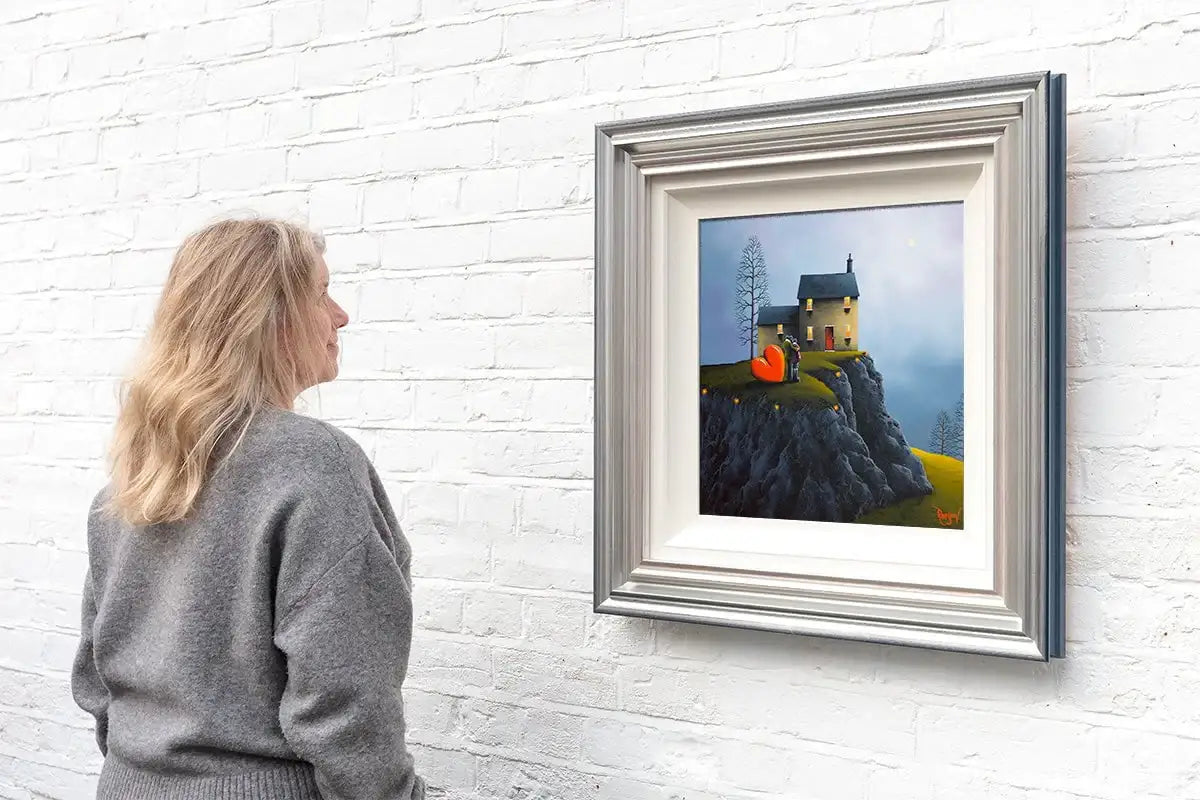 Evening Stillness - Original - SOLD by artist David Renshaw - Wyecliffe Galleries