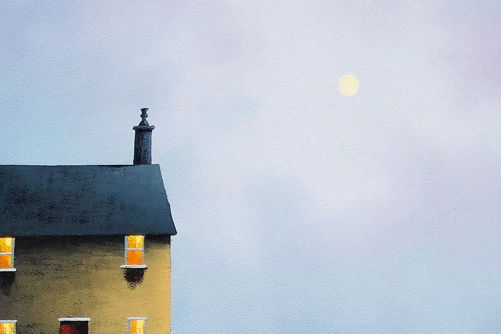 Evening Stillness - Original - SOLD by artist David Renshaw - Wyecliffe Galleries