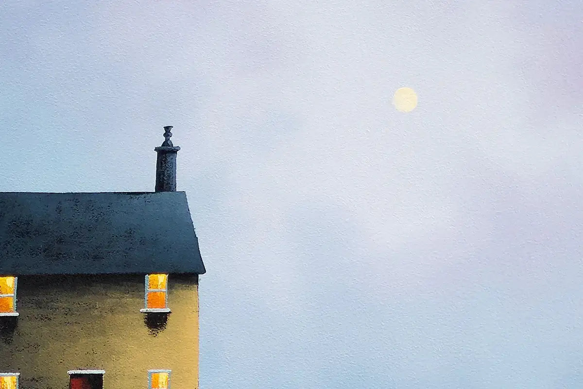 Evening Stillness - Original - SOLD by artist David Renshaw - Wyecliffe Galleries