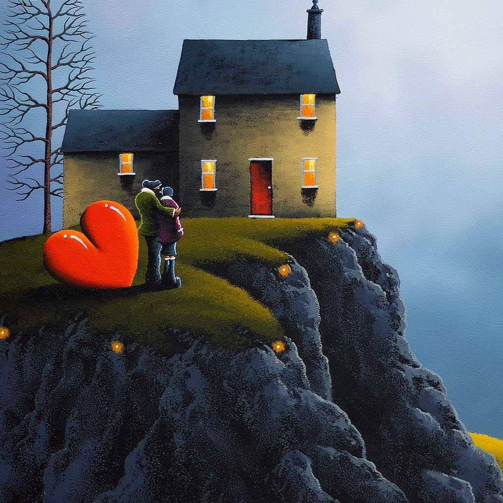 Evening Stillness - Original - SOLD by artist David Renshaw - Wyecliffe Galleries