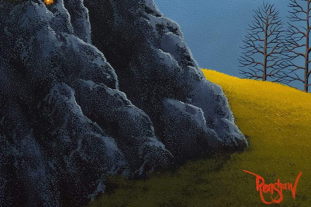 Evening Stillness - Original - SOLD by artist David Renshaw - Wyecliffe Galleries