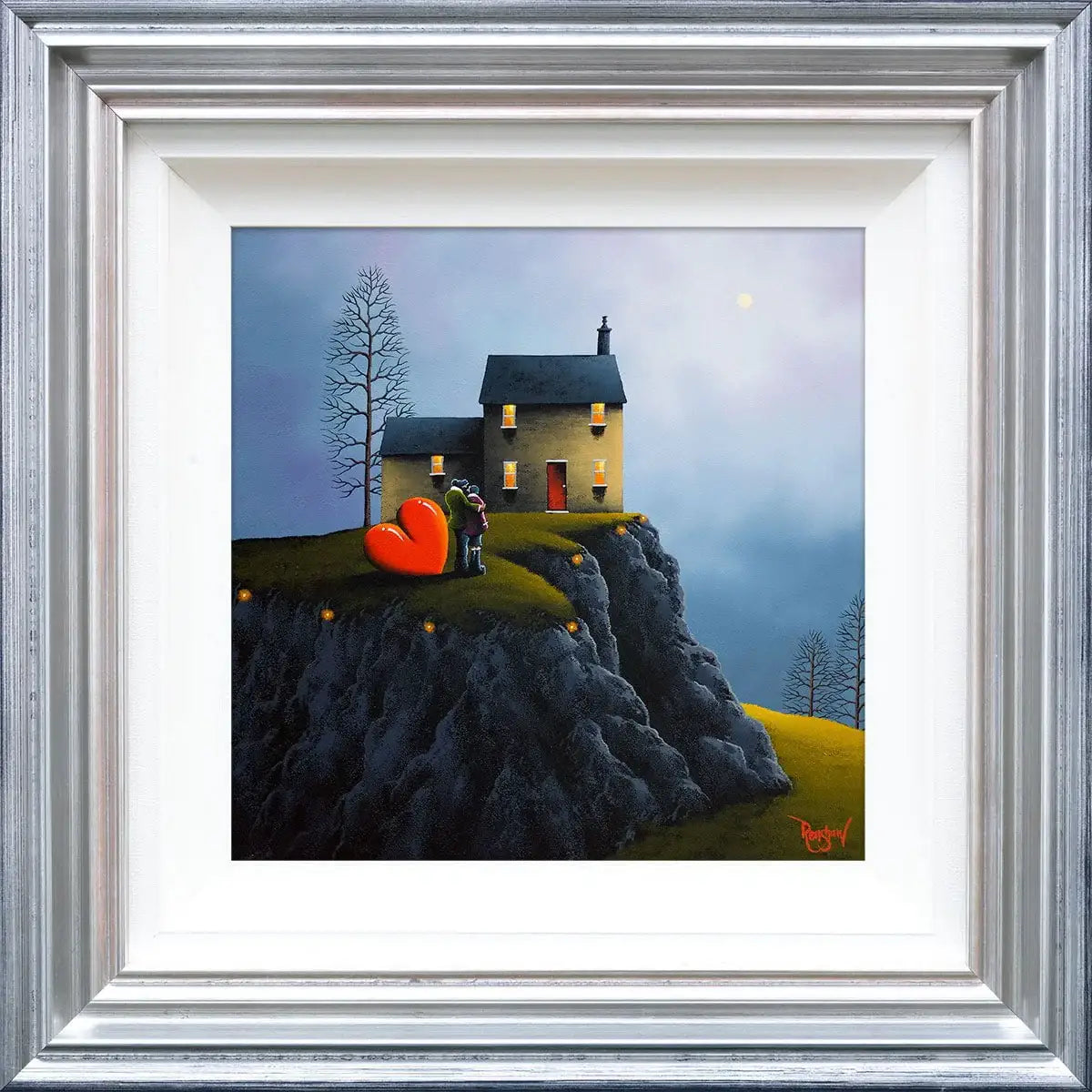 Evening Stillness - Original - SOLD by artist David Renshaw - Wyecliffe Galleries