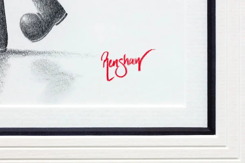 Everyday With You Is A Gift - Original Sketch - SOLD by artist David Renshaw - Wyecliffe Galleries